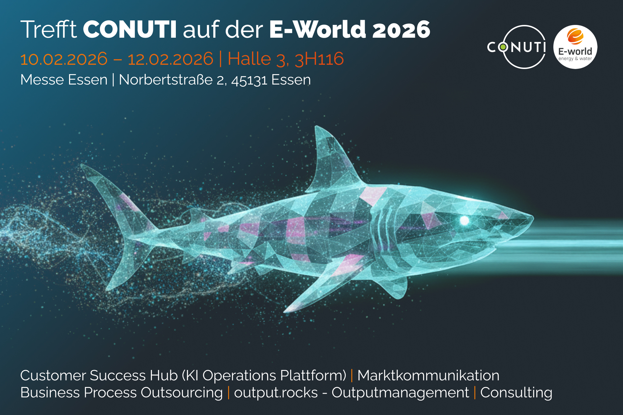 Trefft CONUTI auf der E-World 2026