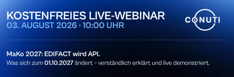 Webinar - MaKo 2027: Die Transformation von EDIFACT zu API startet jetzt