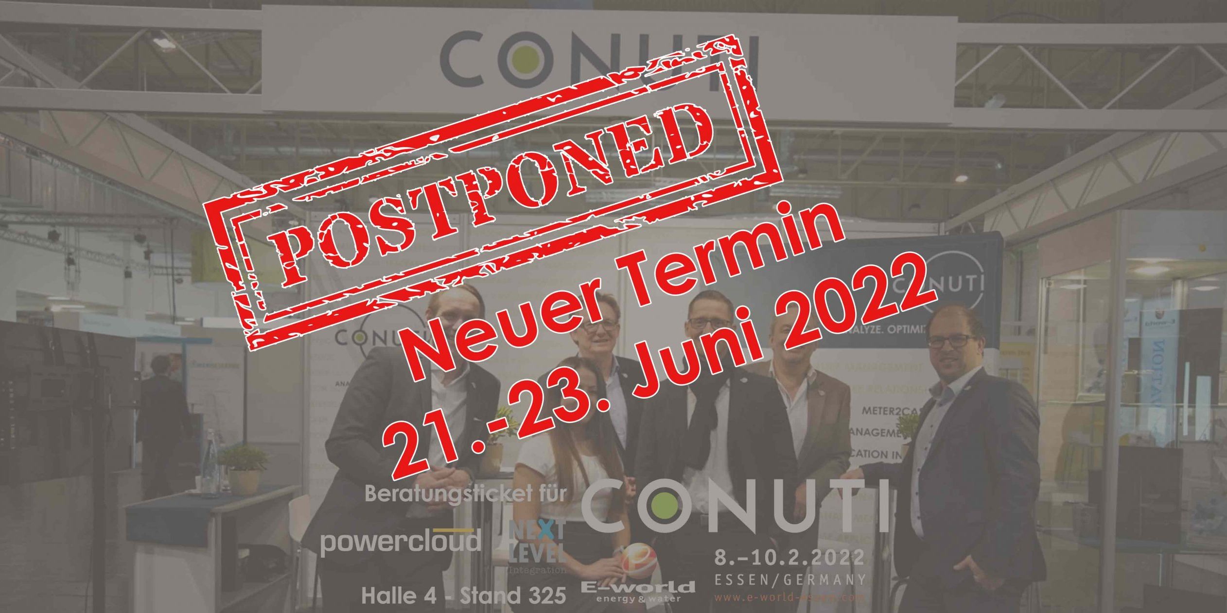 E-world 2022 verschoben